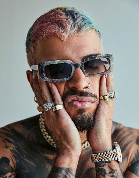 primer plano Maluma