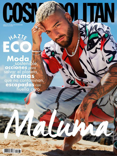 portada Cosmopolitan Maluma